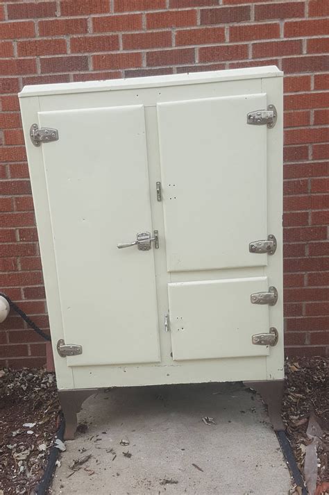 antique metal ice box for sale craigslist|old ice box refrigerators 1930s.